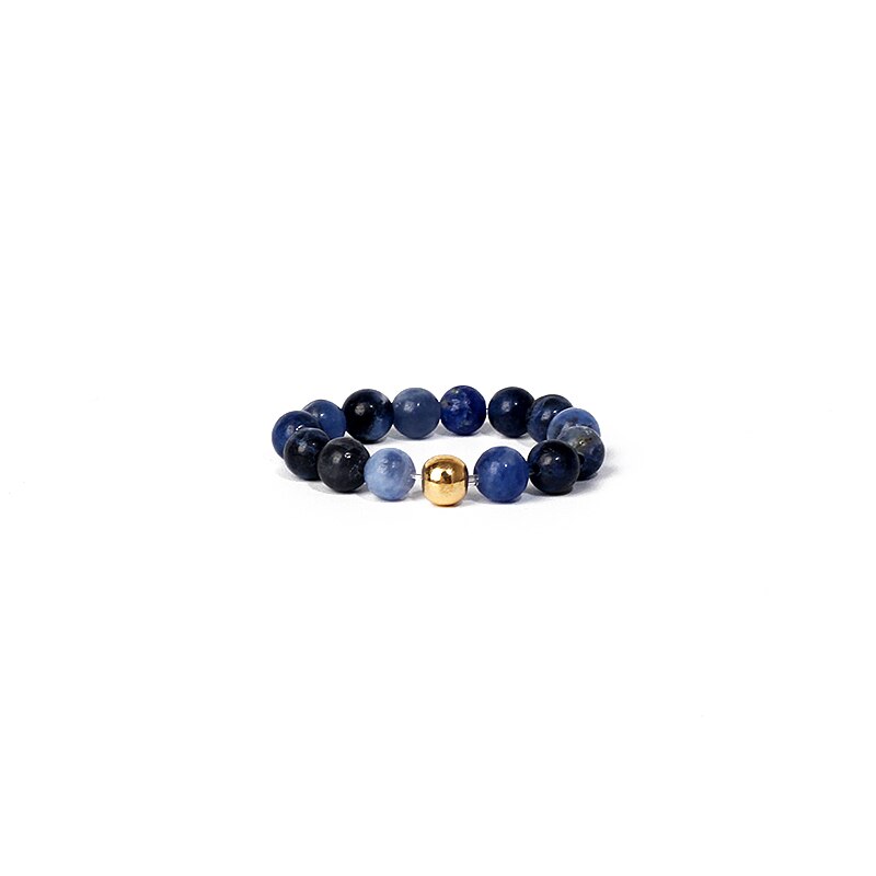 Natural Stone Rings For Women Men Handmade
