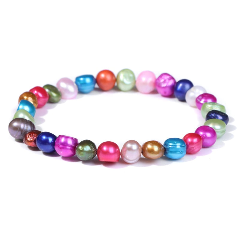 Freshwater Pearl Bracelets Elegant Baroque Pearls