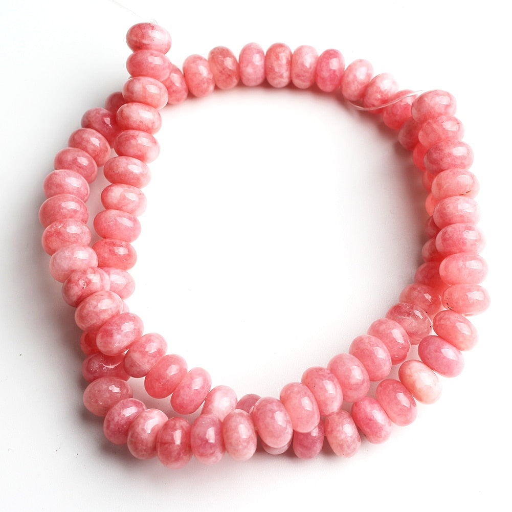 Natural Gem Stone Morganite Angelite Jades