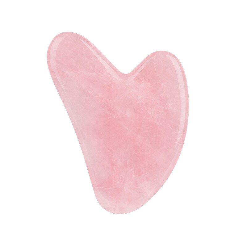 1piece Gua Sha Jade Stone Heart-shaped SPA Handmade