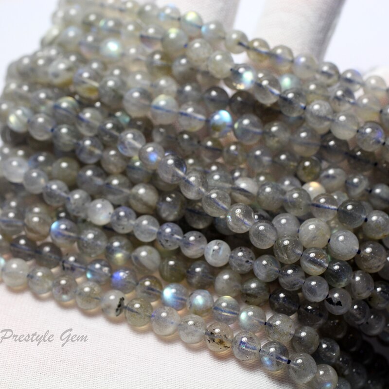 Smooth round loose shiny beads