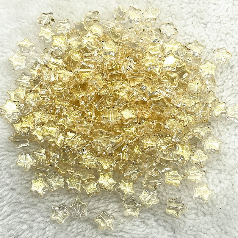 AB Color Five-pointed Star Beads