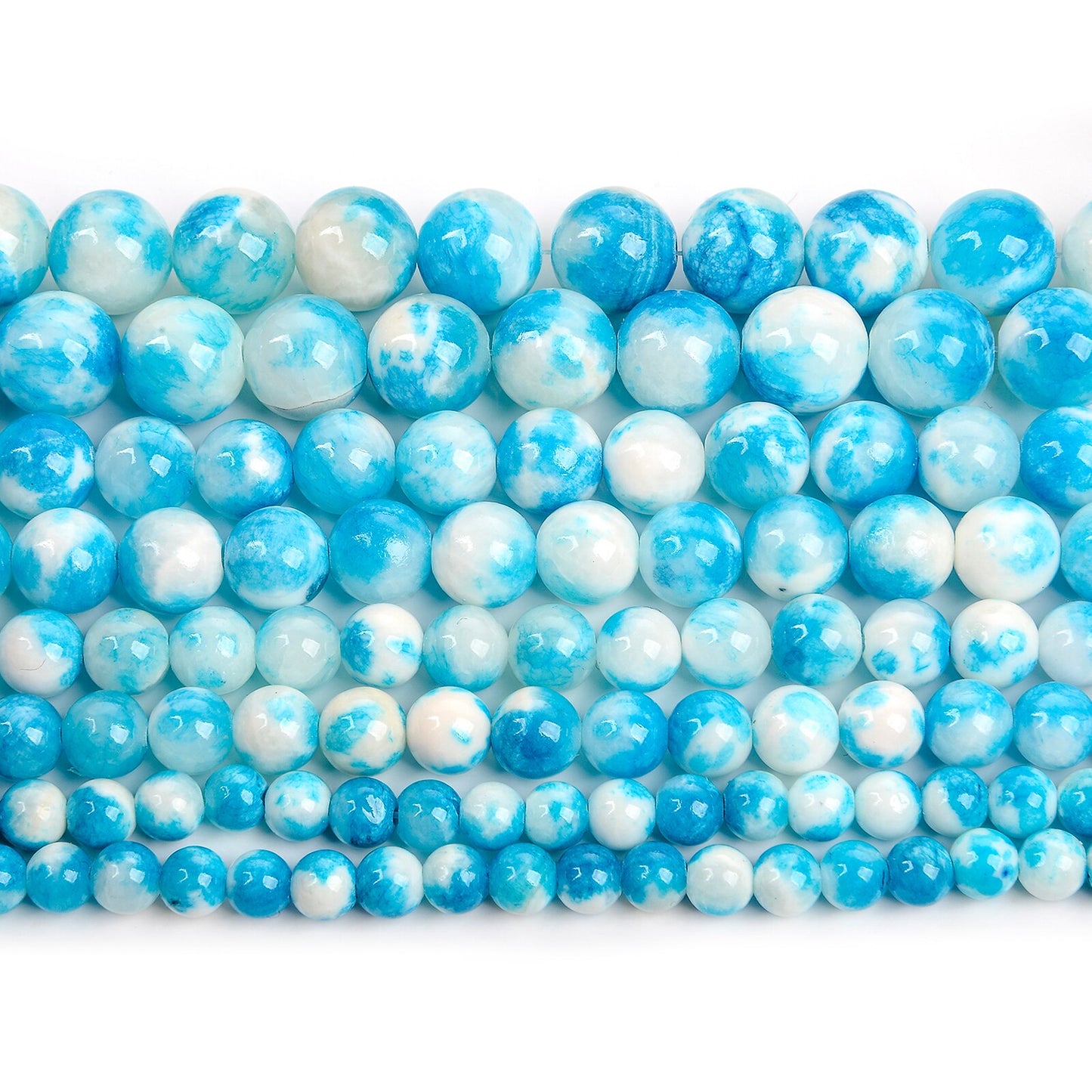 Purple Persian Jade Beads Round Loose Beads