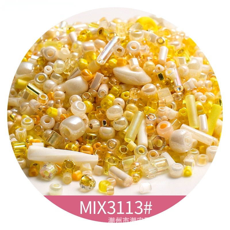 Seed beads Mixed Round Bugle Glass Bead Mix
