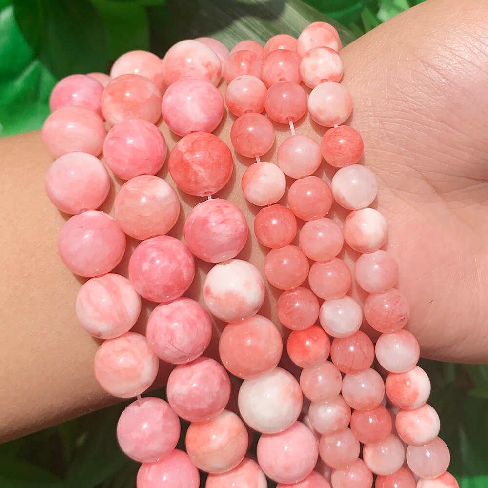 Natural Stone Tourmaline Pink Green Persian Jades