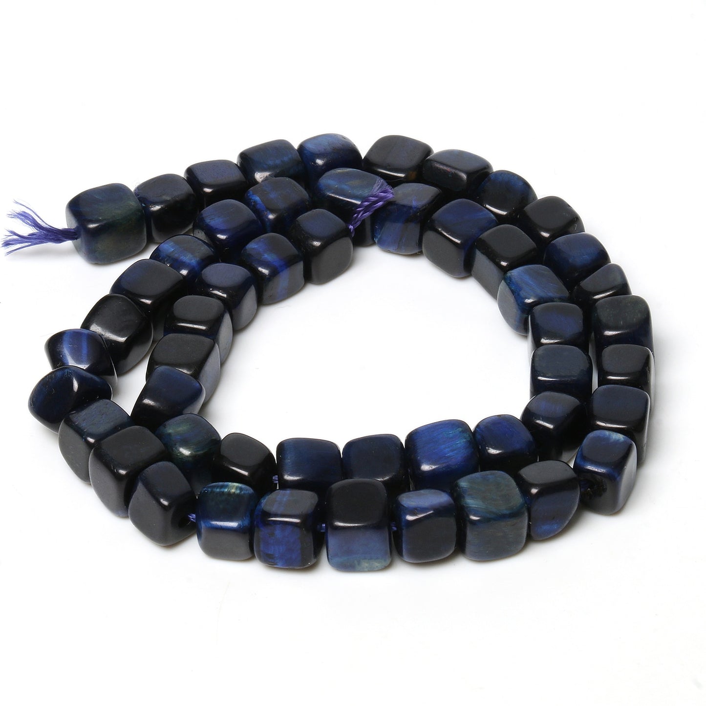 Natural Stone Agate Jade Cube Square Bead