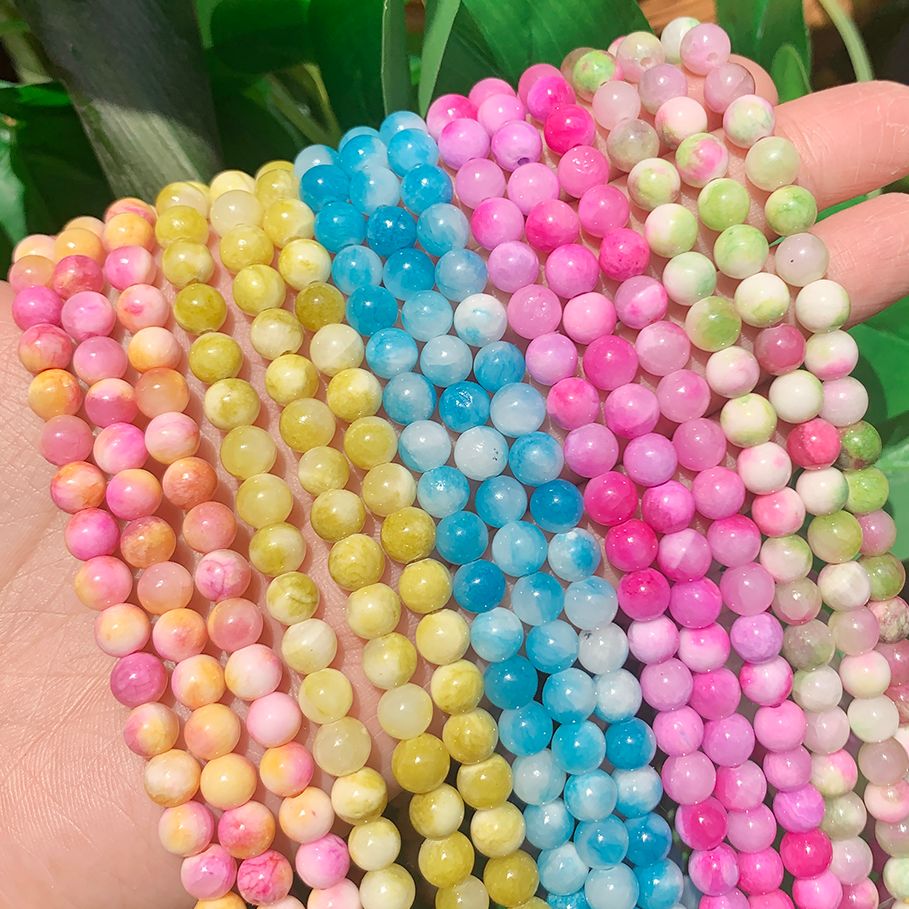 Natural Stone Tourmaline Pink Green Persian Jades