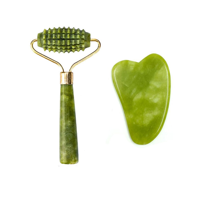 Massager Jade Roller for Face Natural Jade Stone