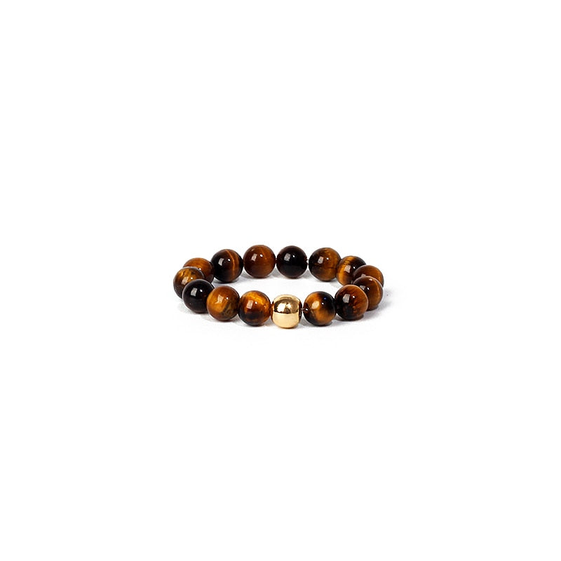 Natural Stone Rings For Women Men Handmade