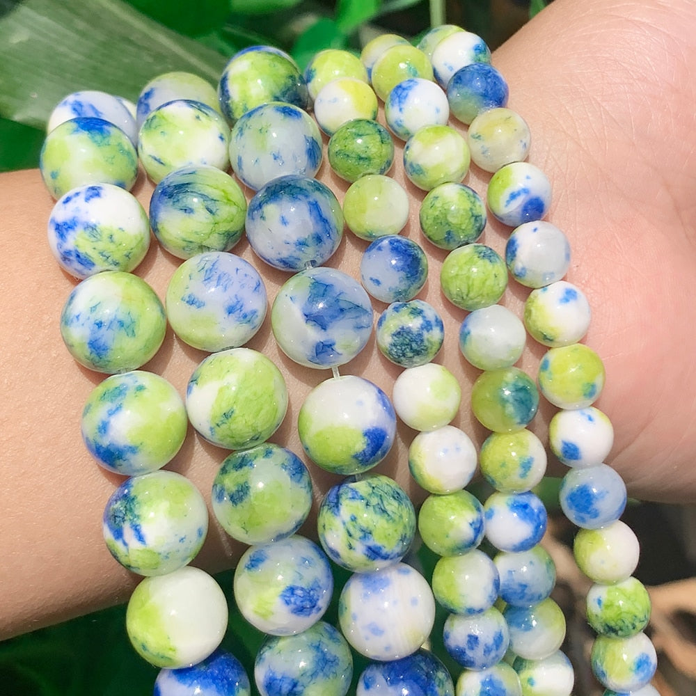 Natural Stone Tourmaline Pink Green Persian Jades