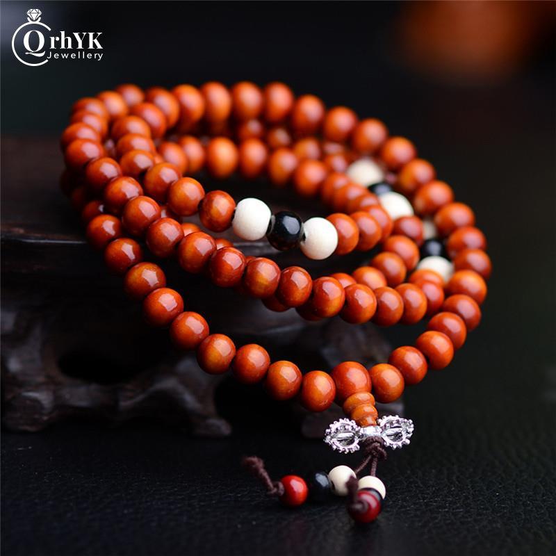 Prayer Beads Mala 108 Beads Bracelets 8mm