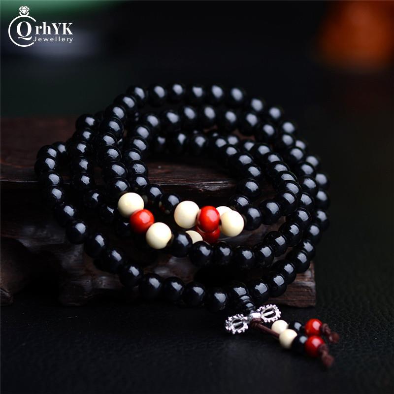 Prayer Beads Mala 108 Beads Bracelets 8mm