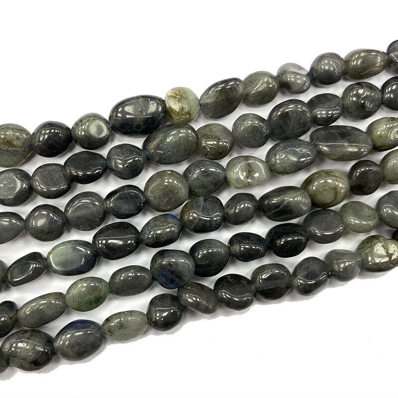 Fine 8-10mm Natural Stone Morganite Lapis Aventurine