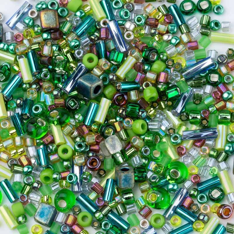 Seed beads Mixed Round Bugle Glass Bead Mix