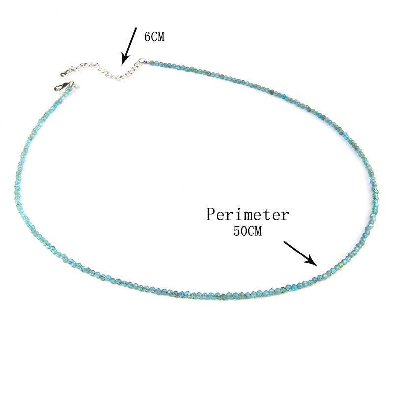 Simple Faceted Gem stone Necklaces For Women Jades