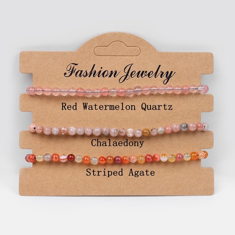 Beads Braided Bracelets For Women Men Multi-layer