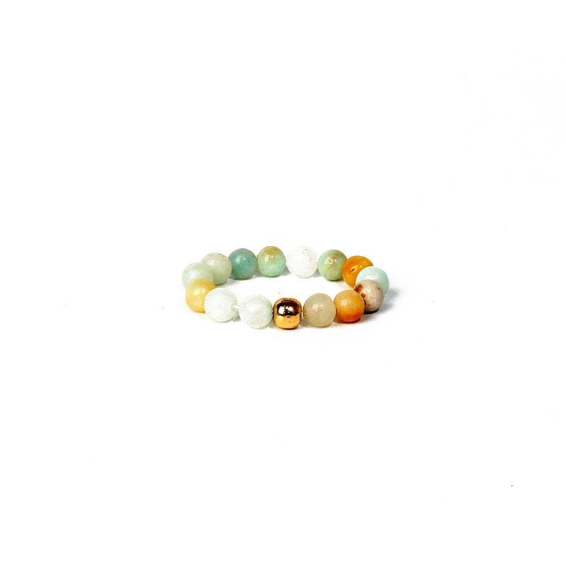Natural Stone Rings For Women Men Handmade