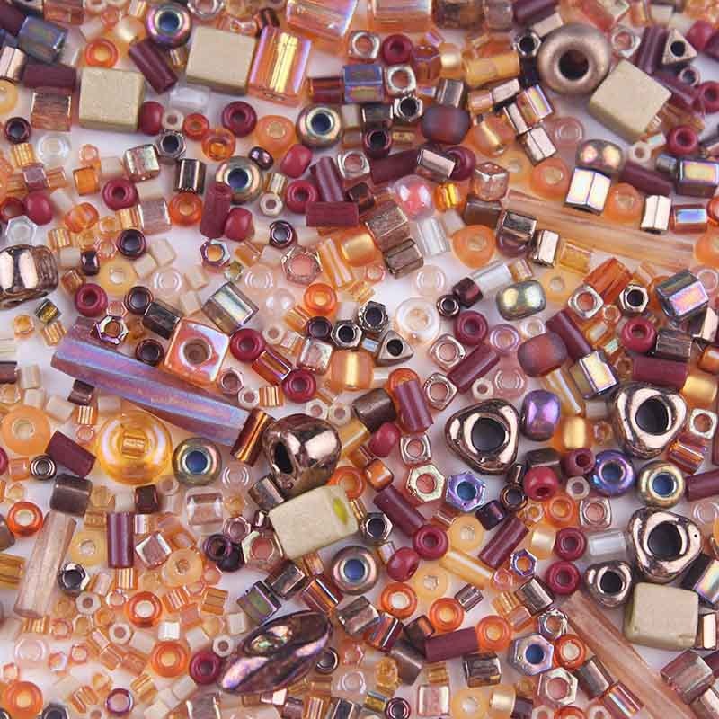 Seed beads Mixed Round Bugle Glass Bead Mix