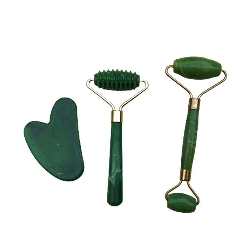 3pcs Set Resin Roller Massager for Face