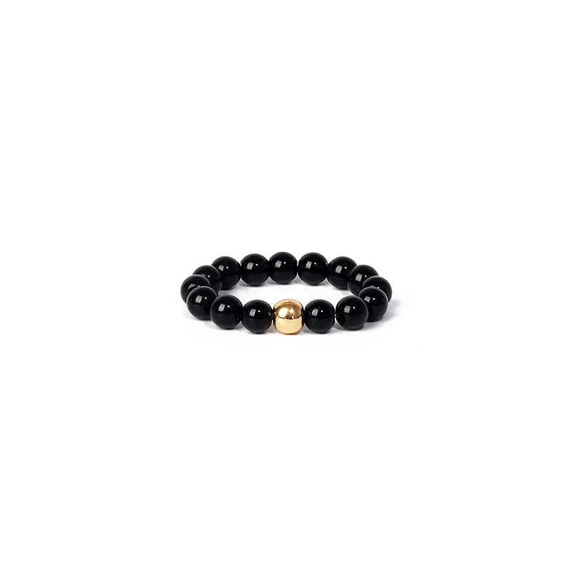 Natural Stone Rings For Women Men Handmade