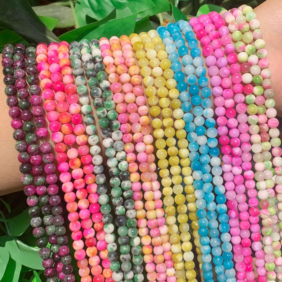 Natural Stone Tourmaline Pink Green Persian Jades