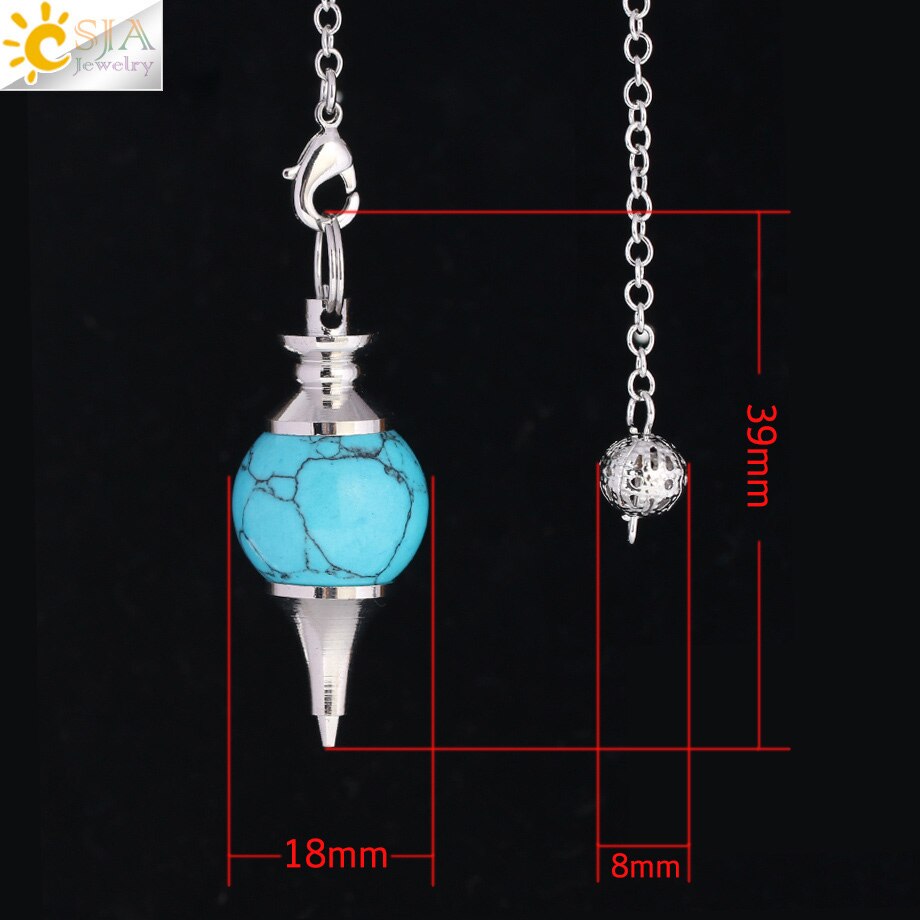 Shuttle Pendulum for Dowsing Radiesthesia Divination