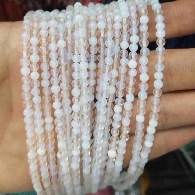Natural Stone Round Beads Pink Quartz Amethysts