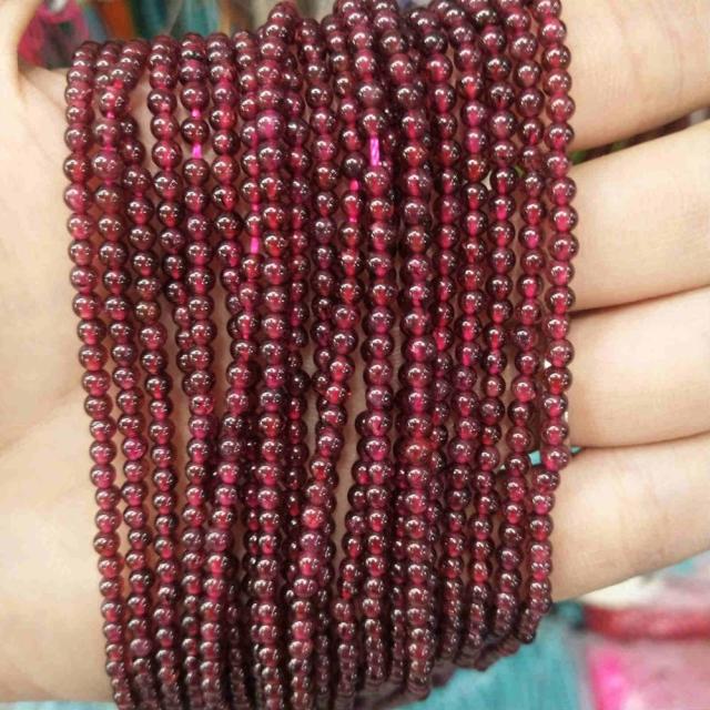 Natural Stone Round Beads Pink Quartz Amethysts