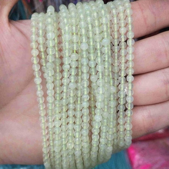 Natural Stone Round Beads Pink Quartz Amethysts