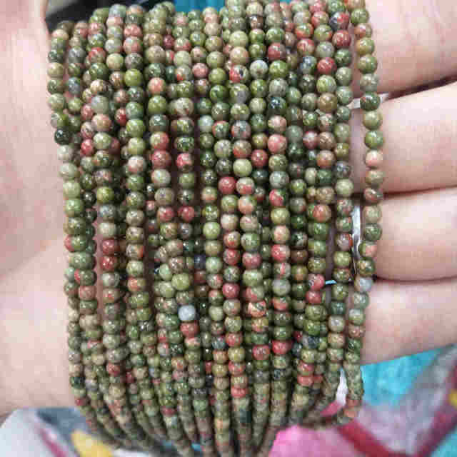 Natural Stone Round Beads Pink Quartz Amethysts