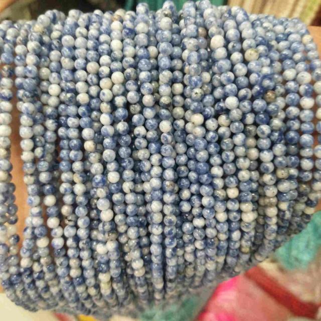 Natural Stone Round Beads Pink Quartz Amethysts