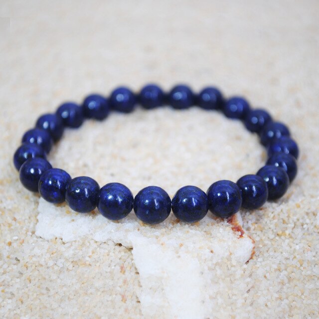 Natural Stone Beads Bracelet Amethyst Rose Quartz