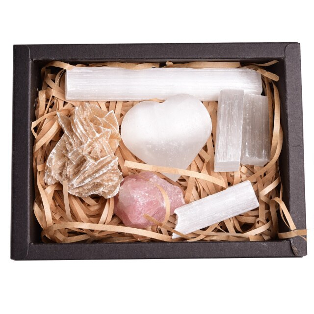 Gypsum Stone Collection Art Ornament Decoration Set