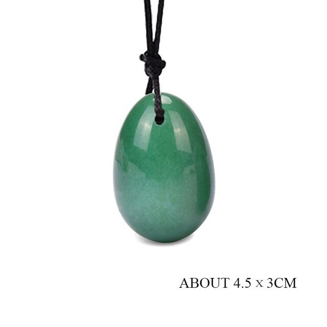 Natural Rose Quartz Yoni Egg Set Obsidian Kegel