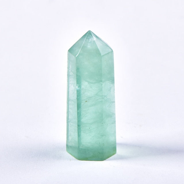 Natural Stones Crystal Point Wand Healing Stone