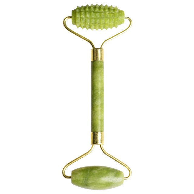 Natural Jade Massage Roller Guasha Board SPA Scraper