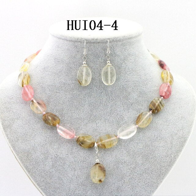 13 Colors Natural Stone Oval Tiger Eye Stone