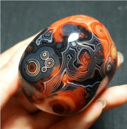 Banded Agate Crystal Madagascar Healing