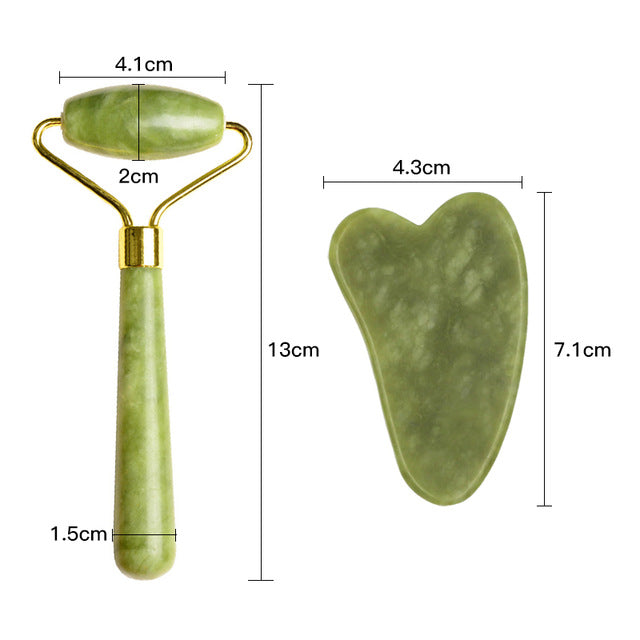 Jade Stone Face Massager Thin Face Lift Anti Wrinkle