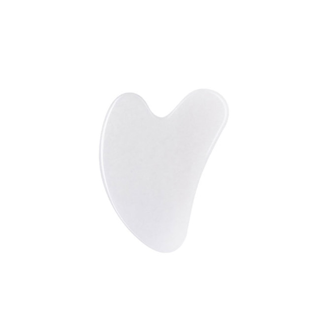 White Jade Face Massage Roller Gouache Scraper