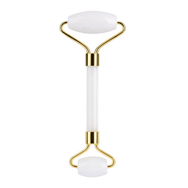 White Jade Face Massage Roller Gouache Scraper