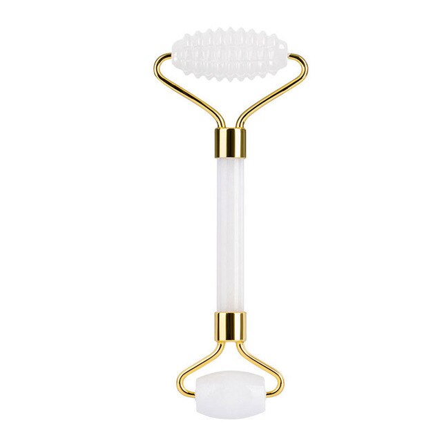 White Jade Face Massage Roller Gouache Scraper