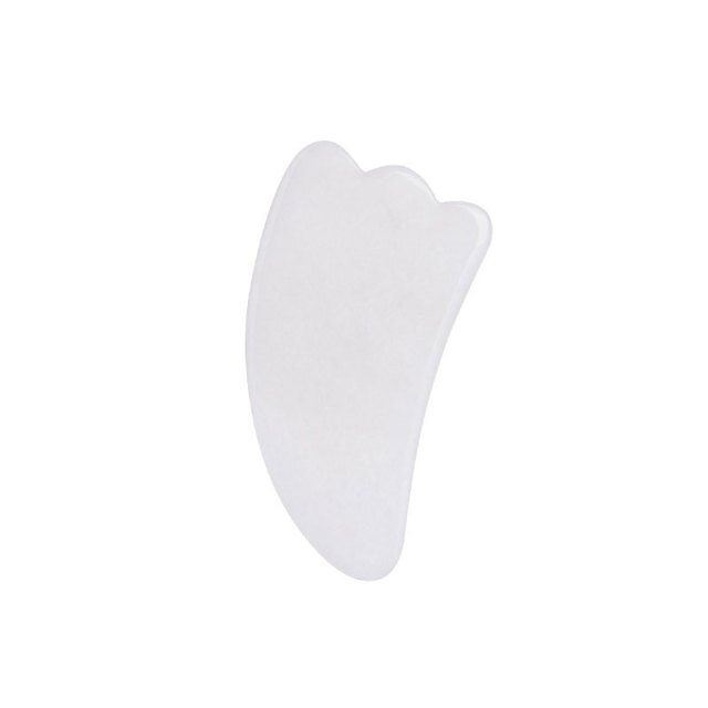 White Jade Face Massage Roller Gouache Scraper