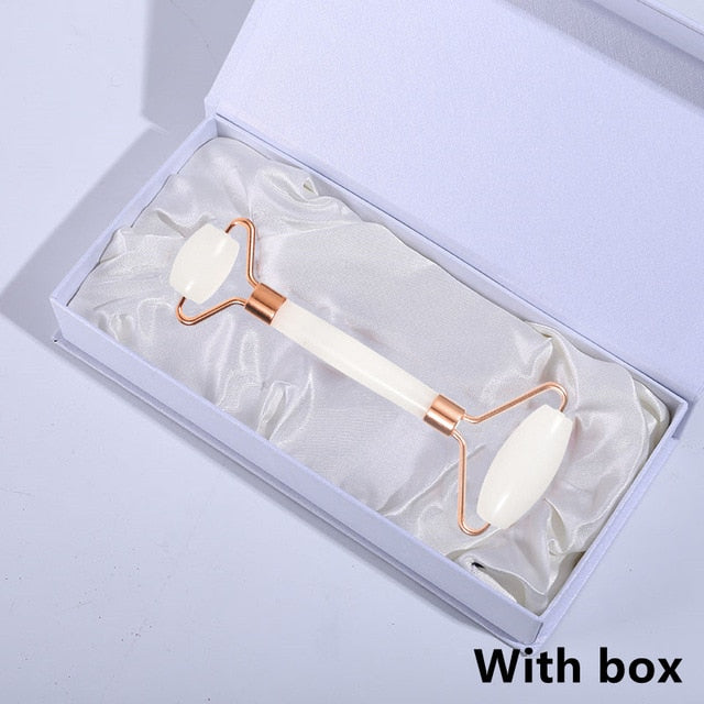 Jade Roller Natural Jade Face Massage Roller Slimming