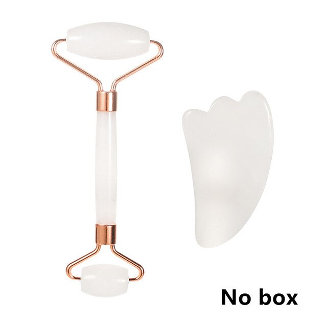 Jade Roller Natural Jade Face Massage Roller Slimming