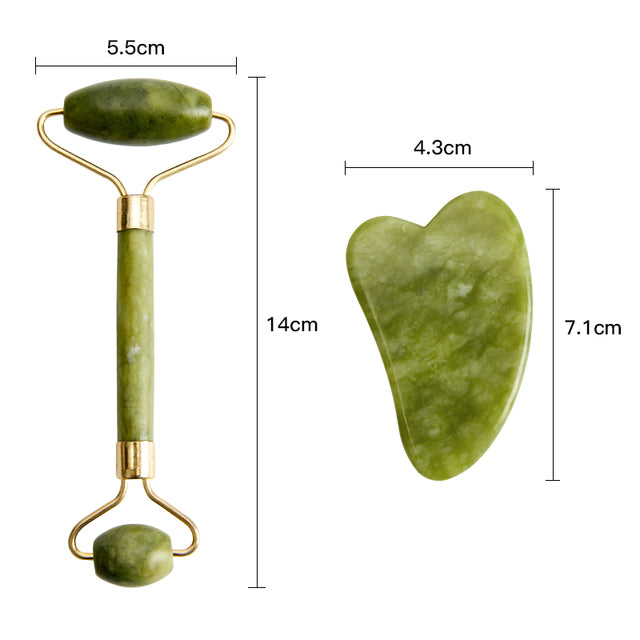 Jade Stone Face Massager Thin Face Lift Anti Wrinkle
