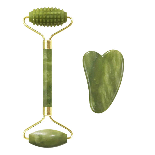 Jade Face Roller Natural Real Stone