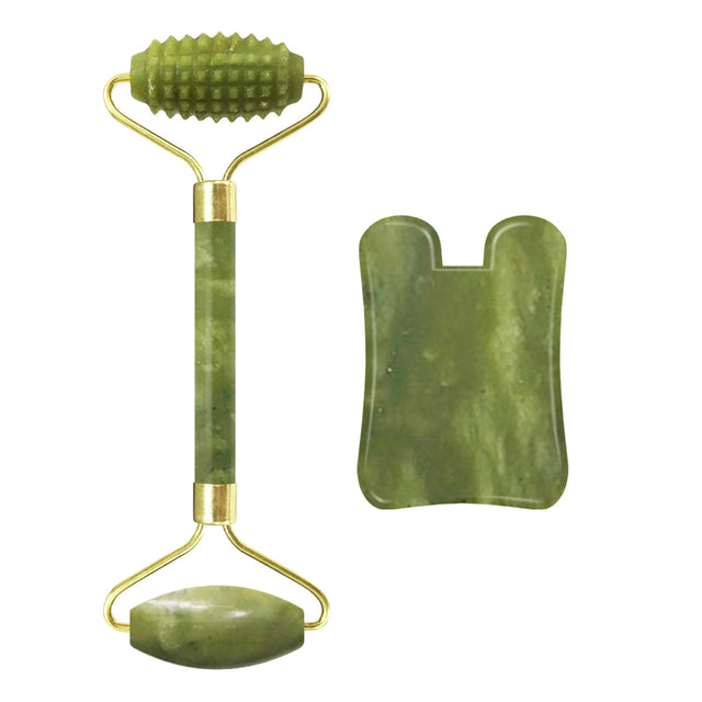 Jade Face Roller Natural Real Stone