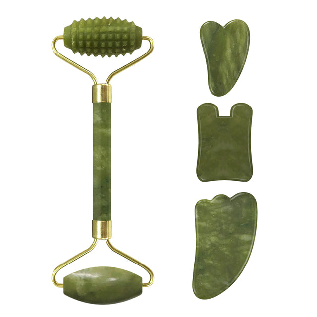Jade Face Roller Natural Real Stone