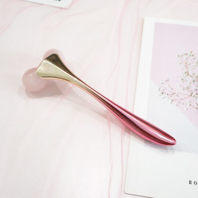 3D Face Lift Massager Crystal Jade Roller Facial Massage